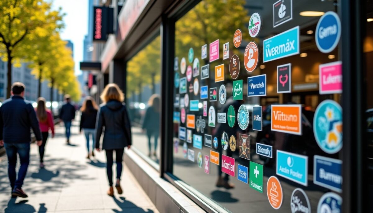 Comment les autocollants personnalisés boostent la stratégie de marque des entreprises